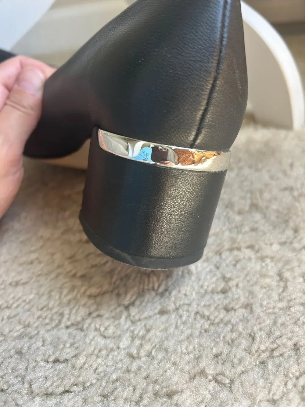 Essex lane classic black heels size 8M